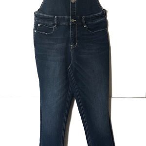 New York & Company Soho overall denim jeans